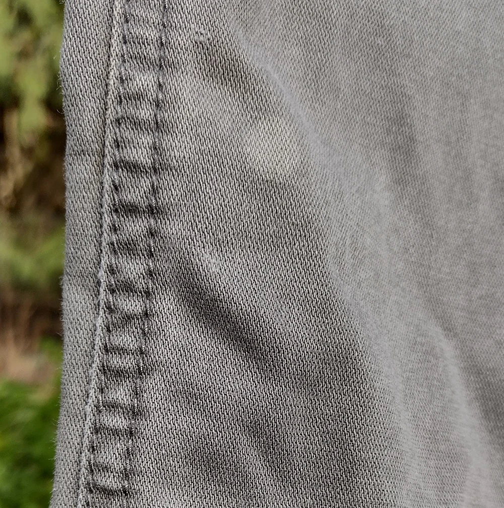 Gray Button-Fly Jeans - Picture 8 of 10